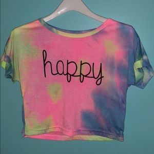 Tie Dye Crop Top